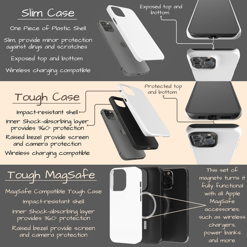 Black Agate Custom Name iPhone Case